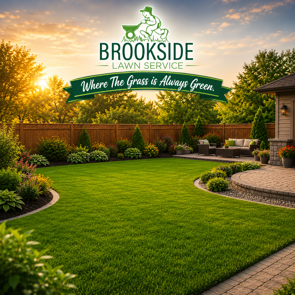 Brookside Lawn Service - Where The Grass is Always Green